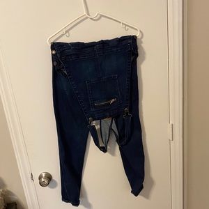 American Eagle overalls